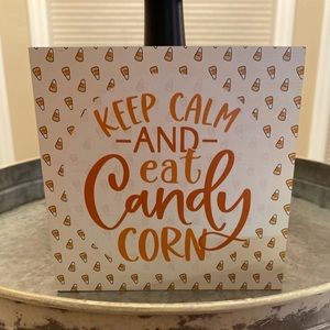 Candy Corn Tier Tray Decor Sign, Halloween Decor, Halloween Candy Corn Wood Sign